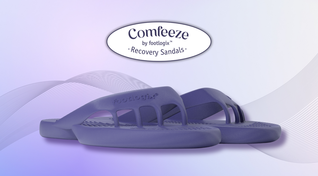 From Pedicure Perfection to Recovery Essential: Discovering Comfeeze by Footlogix™ Sandals