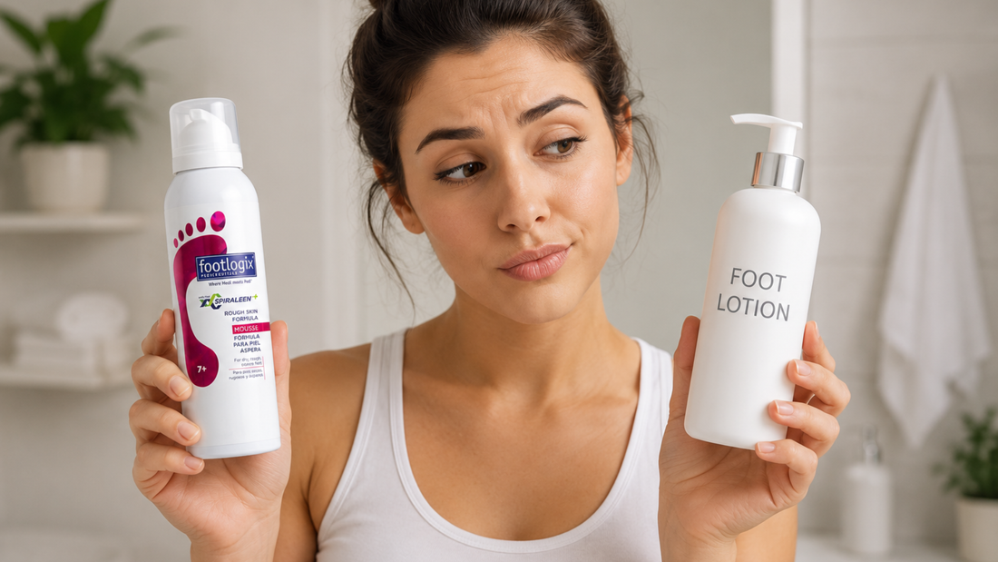 Foot Mousse vs. Foot Cream: Why Professional Foot Care Uses Mousse Technology