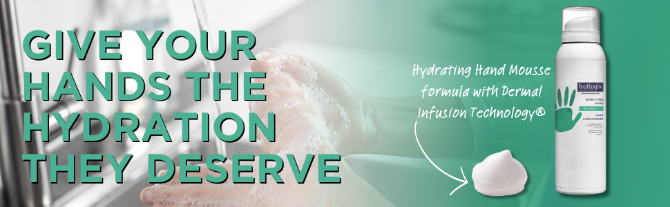 The Next Generation of Hand Hydration: Footlogix® Hydrating Hand Mousse