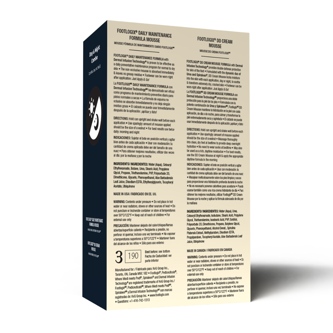 Footlogix Day & Night Combo – 2-Piece Kit